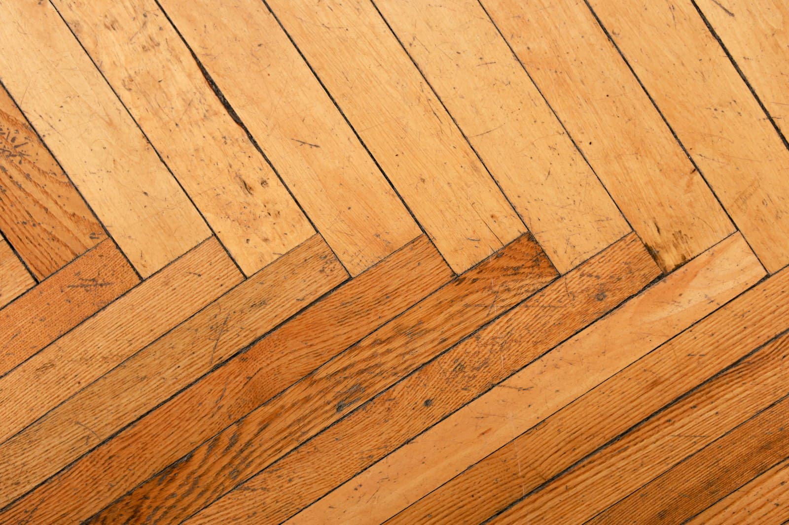 Parquet en chevron en chêne